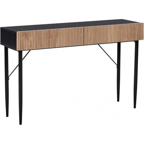 Consola Beliani Blythe de MDF negro