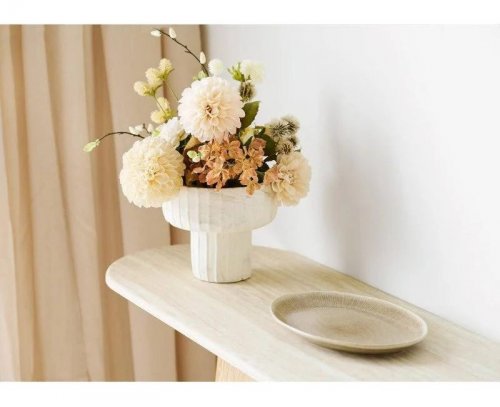 consola de 130 cm en beige