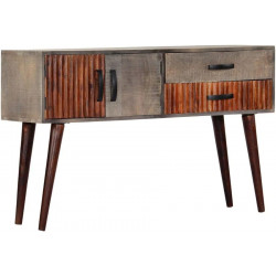 Consola de entrada funcional y elegante con cajones 120 x 35 x 75 cm