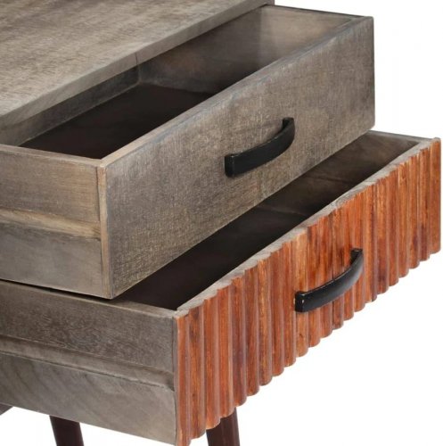 Consola de entrada funcional y elegante con cajones 120 x 35 x 75 cm