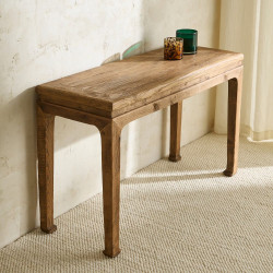 Consola de madera de olmo macizo Opium EuroVolter Olmo