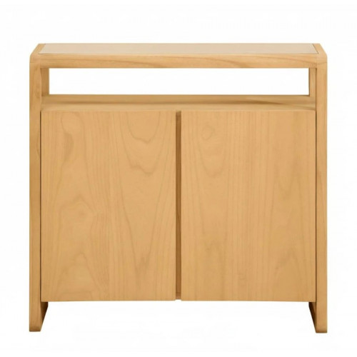 Consola de madera maciza de Sungkai 90x85 cm