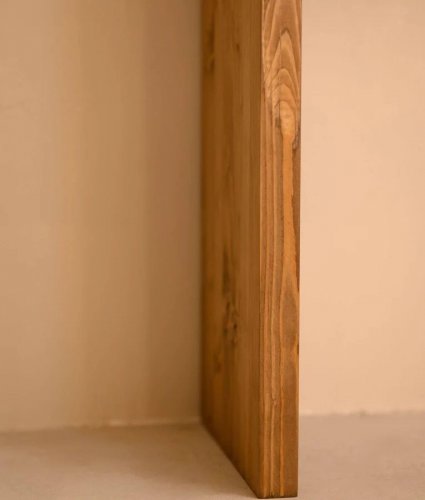 Consola de madera maciza en tono 120x80cm
