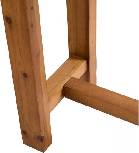 Consola de pino macizo