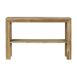 Consola de teca maciza reciclada
