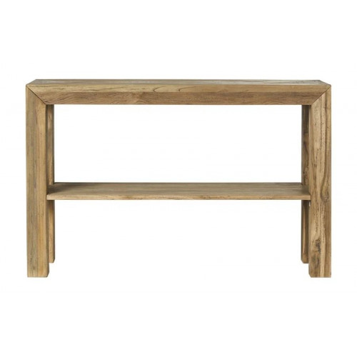 Consola de teca maciza reciclada