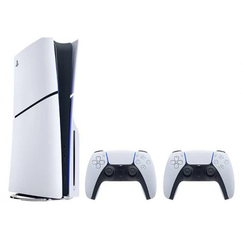 Consola de videojuegos sony playstation 5 slim 2 controles dualsense blancos
