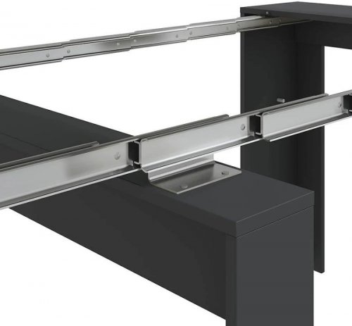 Consola Diluna Mesa de comedor extensible Mesa con extensiones multiusos 10 asientos