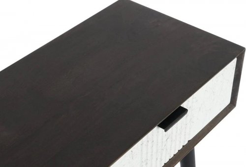 Consola DKD Home Decor Metal Madera de Mango 105 x 35 x 77 cm
