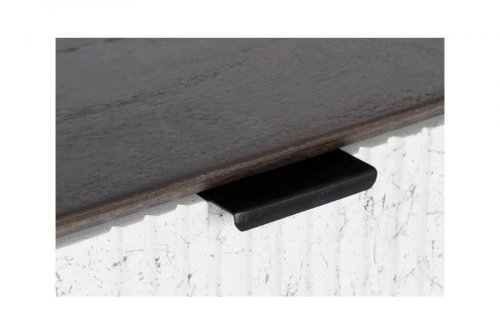 Consola DKD Home Decor Metal Madera de Mango 105 x 35 x 77 cm
