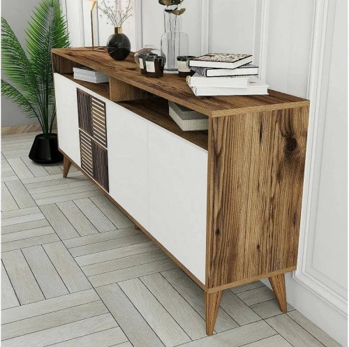 Consola dpogg mesa multiusos gabinete de soporte