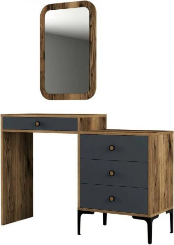 Consola efecto madera nogal