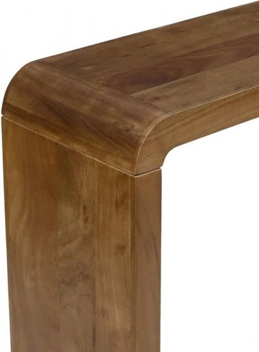 Consola exótica de madera de acacia