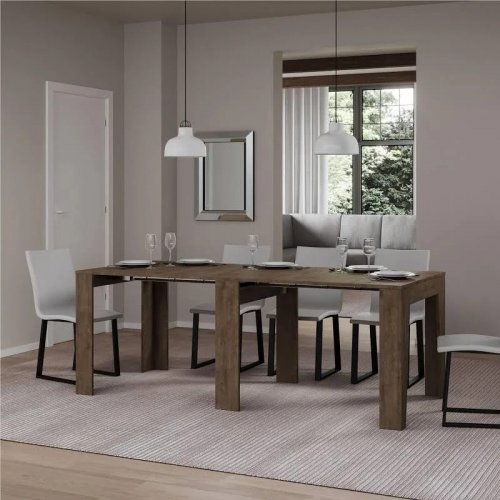 Consola extensible 90x25/181 cm