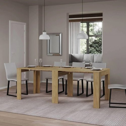 Consola extensible 90x25/181 cm