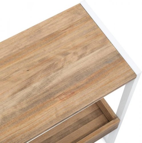 Consola iCub Con Bandeja Madera Maciza de Pino acabado vintage estilo industrial Box Furniture