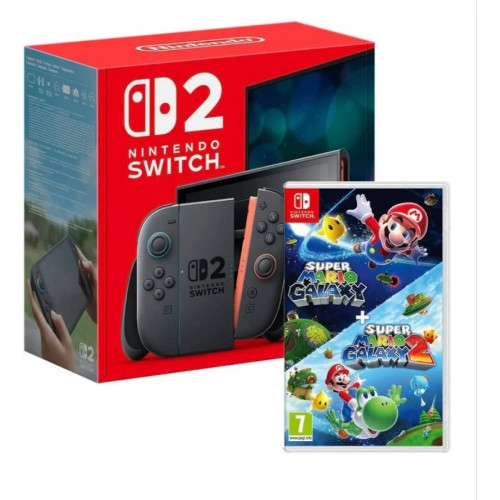 Consola Nintendo Switch 2 + Super Mario Galaxy 1y2