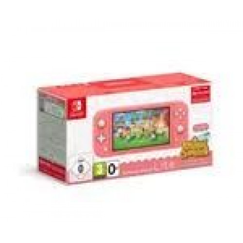 Consola Nintendo Switch Lite Coral + Animal Crossing New Horizons