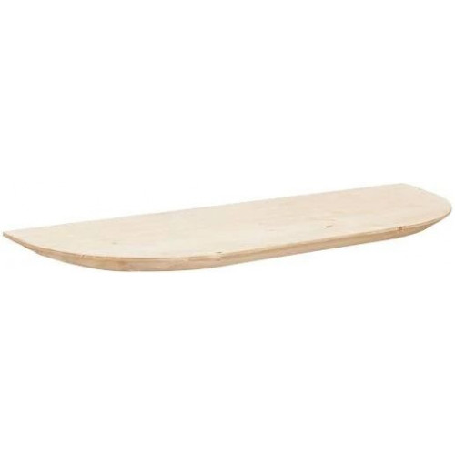 Consola recibidor de madera tono natural 100x3,2cm