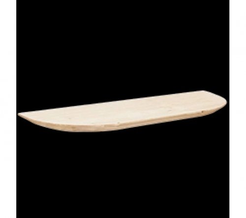 Consola recibidor de madera tono natural 100x3,2cm