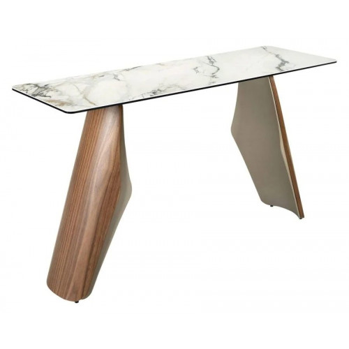 Consola rectangular mármol porcelánico