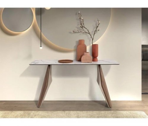 Consola rectangular mármol porcelánico