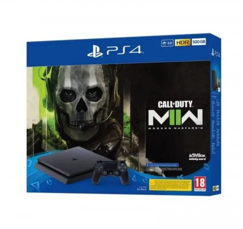 Consola Sony Playstation 4 PS4 Slim 500GB + Call of Duty Modern Warfare II