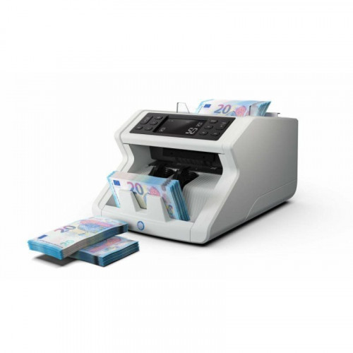 Contador de billetes Safescan 2210 G2 Blanco LCD 1000 billetes/minuto SD/UV 150 hojas AC