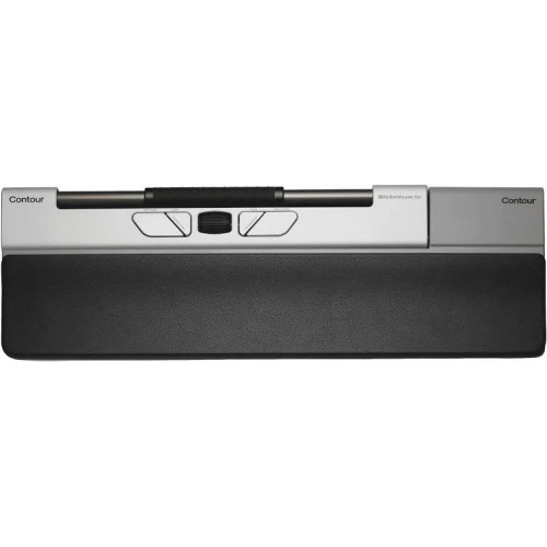 Contour Design RollerMouse Go + RollerMouse Go Dock ratón Ambidextro RF Wireless + Bluetooth + USB Type-A 4000 dpi