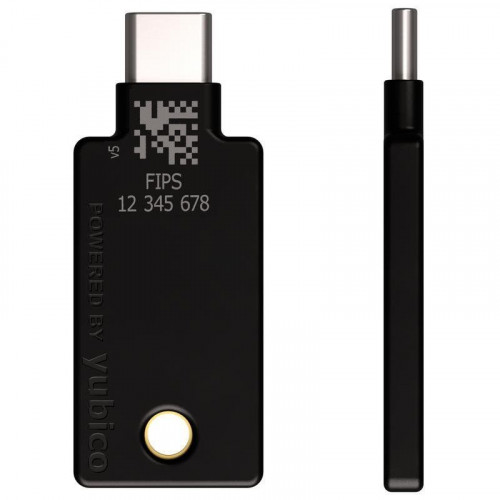 Control de Acceso Yubico YubiKey 5C NFC Llavero 1 Usuario FIPS NFC USB-C