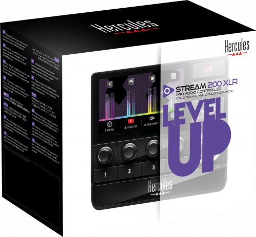 Controlador de audio para transmisiones en vivo, Stream 200 XLR
