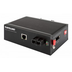 Conversor de medios, Gigabit Ethernet, SC, modo único