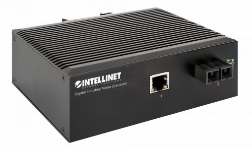 Conversor de medios, Gigabit Ethernet, SC, modo único