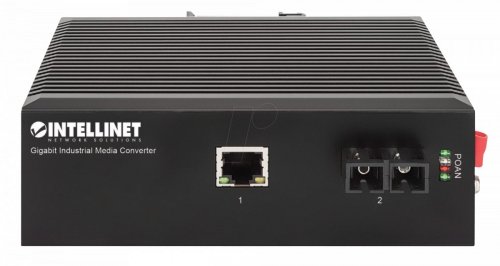 Conversor de medios, Gigabit Ethernet, SC, modo único