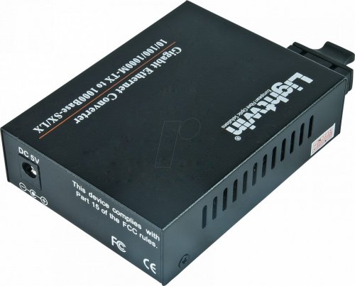 Convertidor de medios 1000base-SX multimodo, SC, 550 m