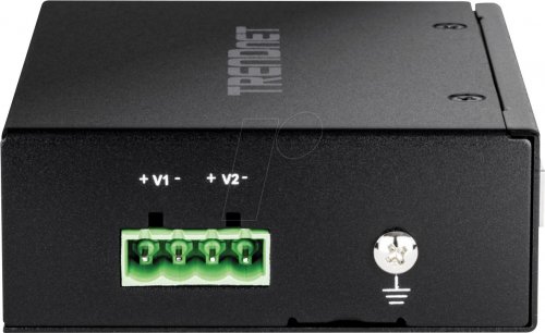 Convertidor de medios, 2 puertos, Gigabit Ethernet, SFP, PoE++