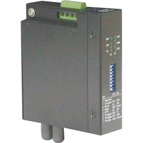 Convertidor de medios, Fast Ethernet, ST