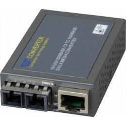 Convertidor de medios, Gigabit Ethernet, SC, multimodo