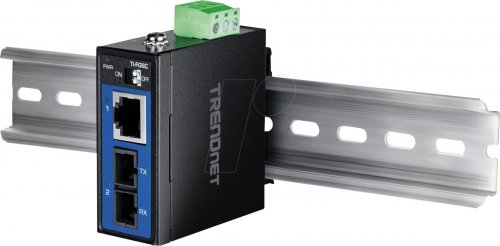 Convertidor de medios industriales, Gigabit Ethernet, SC, multim