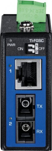 Convertidor de medios industriales, Gigabit Ethernet, SC, multim