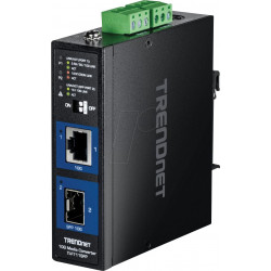 Convertidor de medios industriales, SFP, 10G.