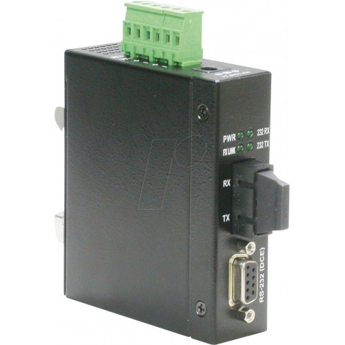 Convertidor de medios, RS-232, SC