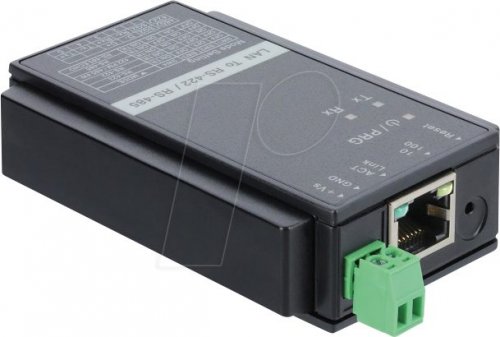 Convertidor Ethernet LAN, TCP/IP, RJ45 a RS-485/RS-422