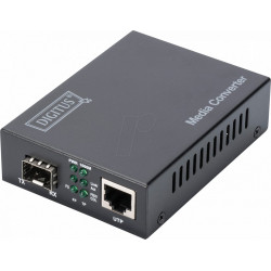 Convertidor multimedia, 10 Gigabit Ethernet, RJ45 / SFP+