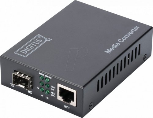 Convertidor multimedia, 10 Gigabit Ethernet, RJ45 / SFP+