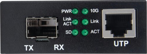 Convertidor multimedia, 10 Gigabit Ethernet, SFP+