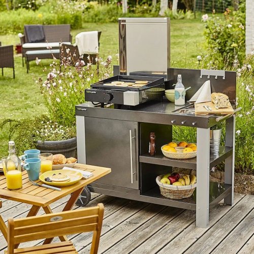 Cook'in Garden Plancha Eléctrica 2500w Placa de Hierro Fundido