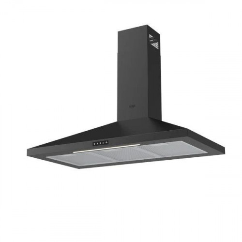 Cooke&lewis Campana extractora auto connect negra 90 cm c&l