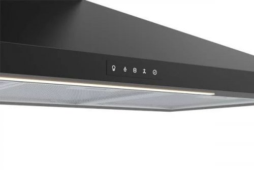 Cooke&lewis Campana extractora auto connect negra 90 cm c&l