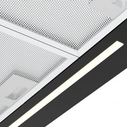 Cooke&lewis Campana extractora auto connect negra 90 cm c&l